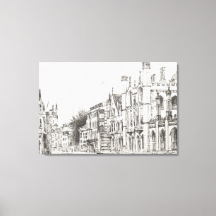 Toile Kings College Cambridge 2007