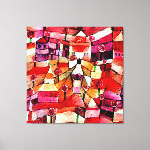 Toile Klee - Jardin Rose