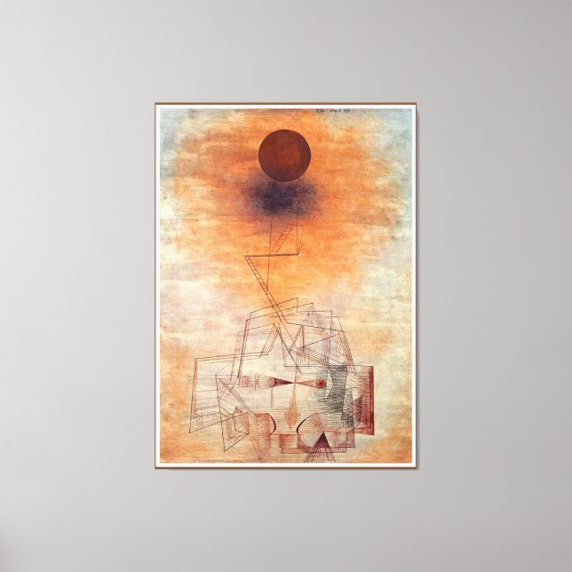 Toile Klee - Limites de l'intellect (Recto)