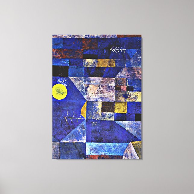 Toile Klee - Lune (Recto)