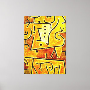 Toile Klee - Manteau rouge