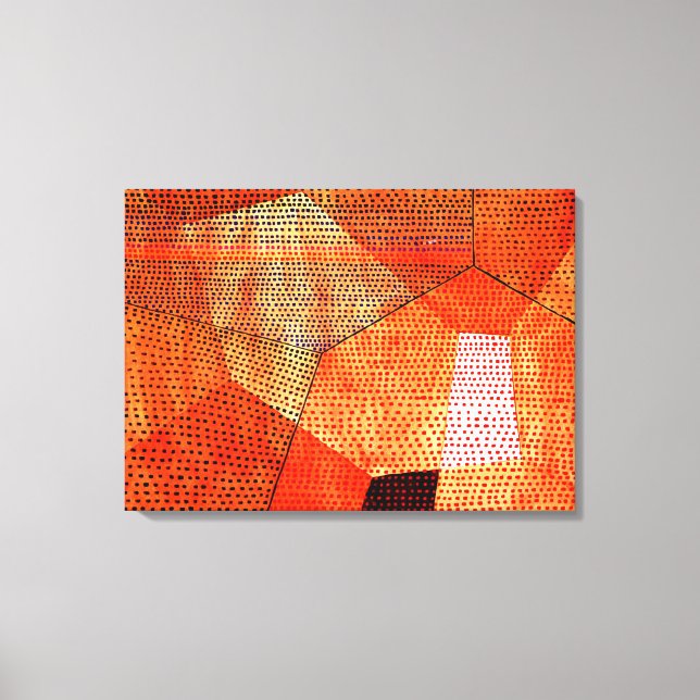 Toile Klee - Modèle 106, Polyphonie en couleur (Recto)