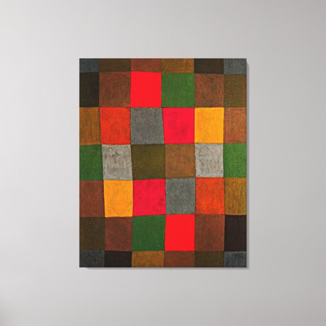Toile Klee - Nouvelle harmonie (Recto)