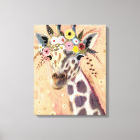 Klimt Giraffe | Orné De Fleurs