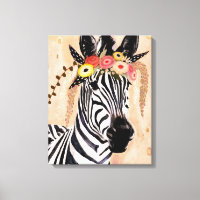 Klimt Zebra | Couronne De Fleurs