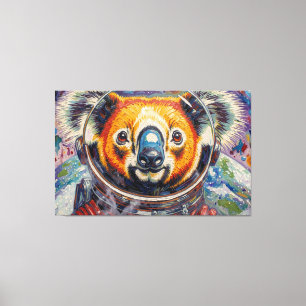 TOILE KOALA DANS L'ESPACE-4