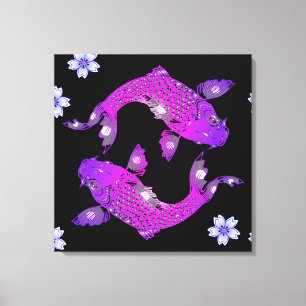 Toile Koi-carpe
