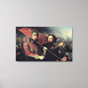 Toile Kuzma Minin et Dmitri Pozharsky