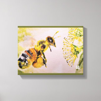 Toile la abeja y la flor
