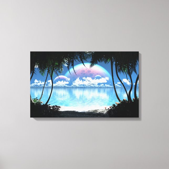 Toile La baie de Three Moon (Jour) (Recto)