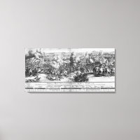 La bataille de Ramillies, le 23 mai 1706