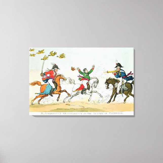 Toile La bataille de Waterloo (Recto)