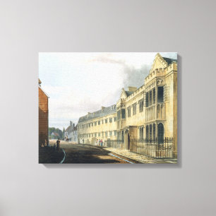 Toile La Chambre du premier maître, école de herse, de