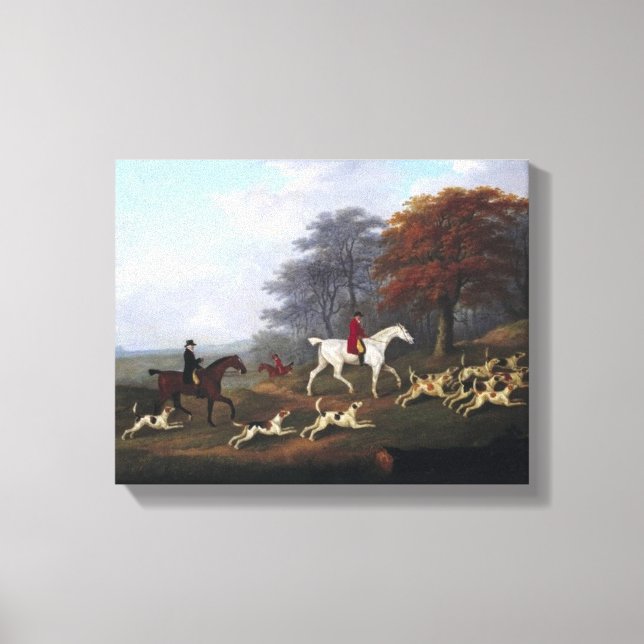 Toile La chasse (Recto)