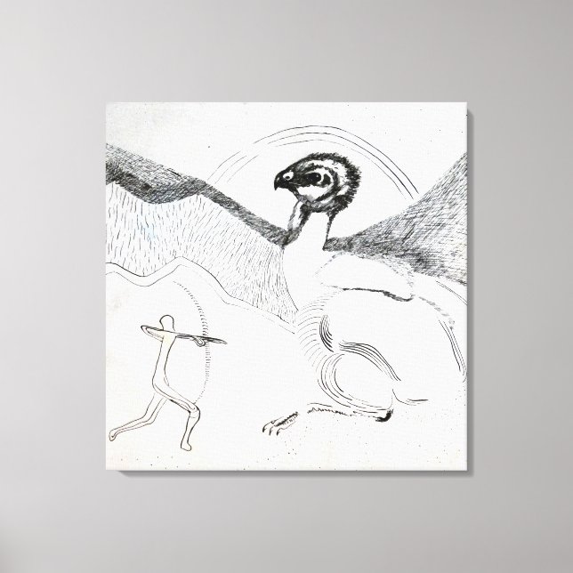 Toile La chasse (Recto)