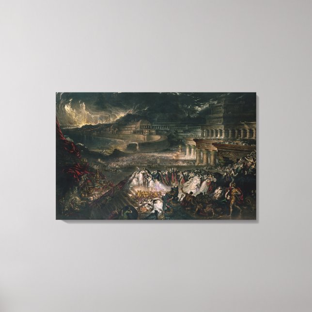 Toile La chute de Ninive (Recto)