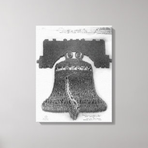 Toile La cloche de la liberté humaine au camp/Fort Dix I