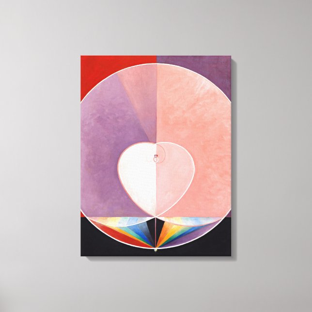 Toile La colombe, no 2 par Hilma af Klint (Recto)