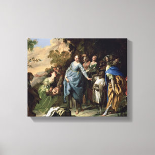 Toile La conclusion de Moïse, c.1650-56 (huile sur la