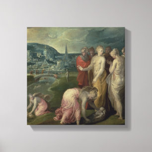 Toile La conclusion de Moïse (huile sur la toile)