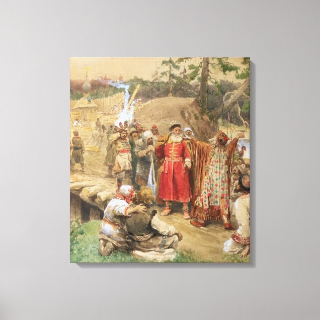 Toile La conquête des nouvelles régions en Russie, 1904 (Recto)