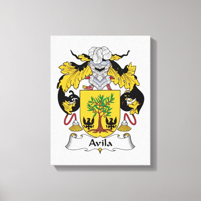 Toile La crête de la famille Avila (Recto)