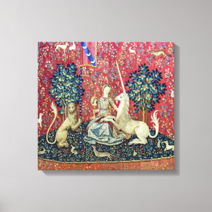 Toile La Dame et la licorne, Vue