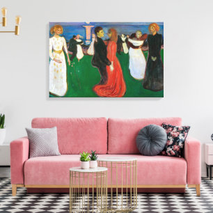 Toile La Danse de la vie Edvard Munch