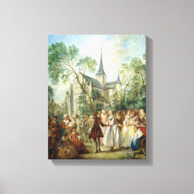 Toile La Danse Mariage (Recto)