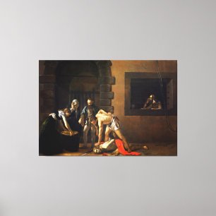 Toile La décapitation de Saint Jean le Baptiste par Cara