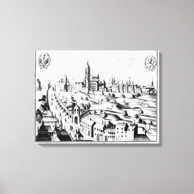Toile La Défense de Prague, le 3 août 1618 (Recto)