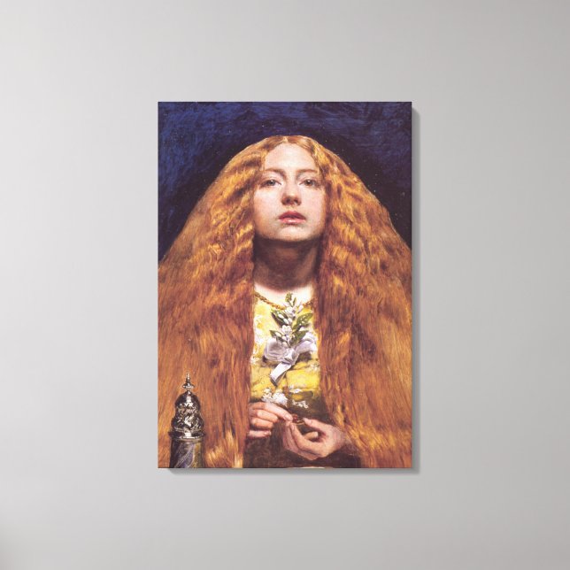 Toile La domestique d'élite (par John Everett Millais) (Recto)