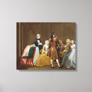Toile La famille de Harlowe, Clar de Samuel Richardson