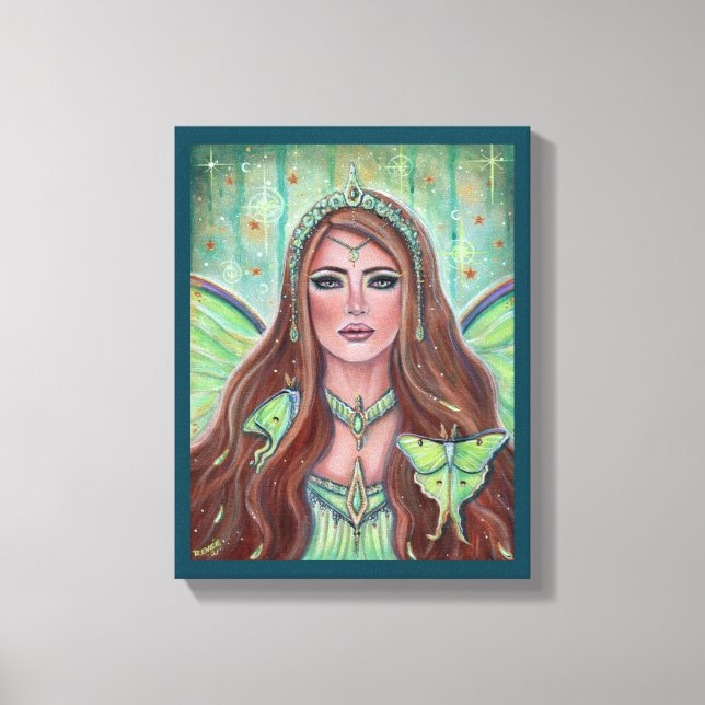 Toile La fée de la déesse irlandaise par Renee Lavoie (Recto)