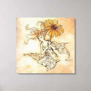 Toile La fée de marguerite