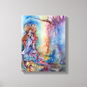 Toile LA FEMME DU LAC, La Magie et le Mystère