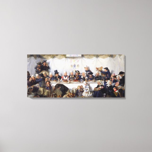 Toile La fête Mariage (Recto)