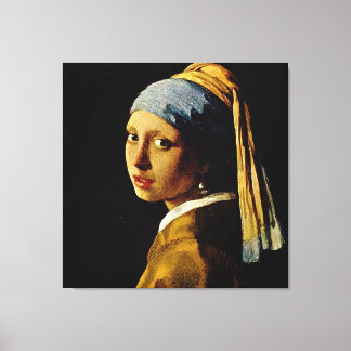 Toile La fille avec un Turban / la fille avec l'oreille