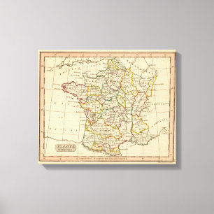 Toile La France, provinces