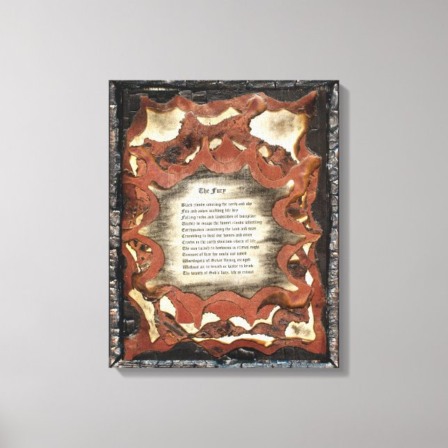 Toile La Furie (Recto)