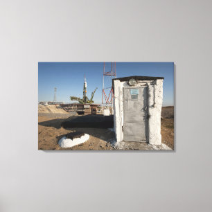 Toile La fusée Soyouz peu après son arrivée