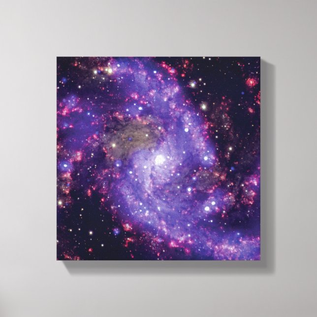 Toile La Galaxie des feux d'artifice (Recto)