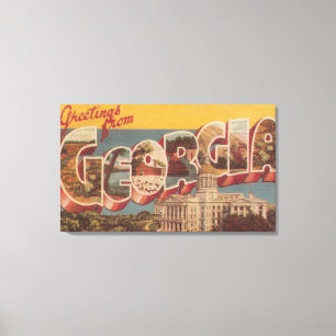 Toile La Géorgie (capitale de l'État) - grandes scène