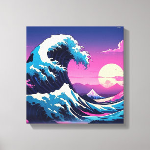 Toile La Grande Vague - Katsushika Hokusai
