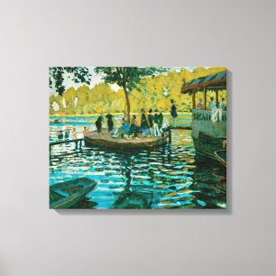 Toile La Grenouillere - Claude Monet - 1869