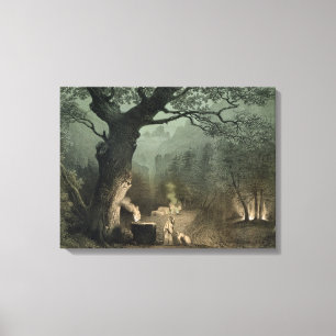 Toile La Grove sacrée des druides