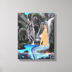 Toile La lagune de Sirène