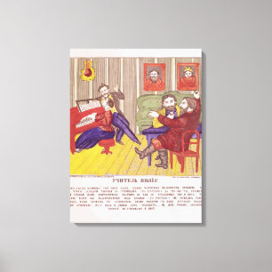 Toile La leçon de chant