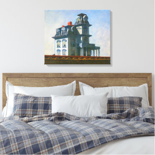 Toile La Maison par le chemin de fer Edward Hopper