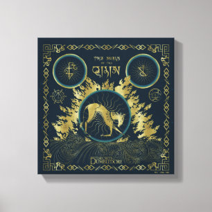 Toile La marche de la Tapisserie d'eau dorée de Qilin
